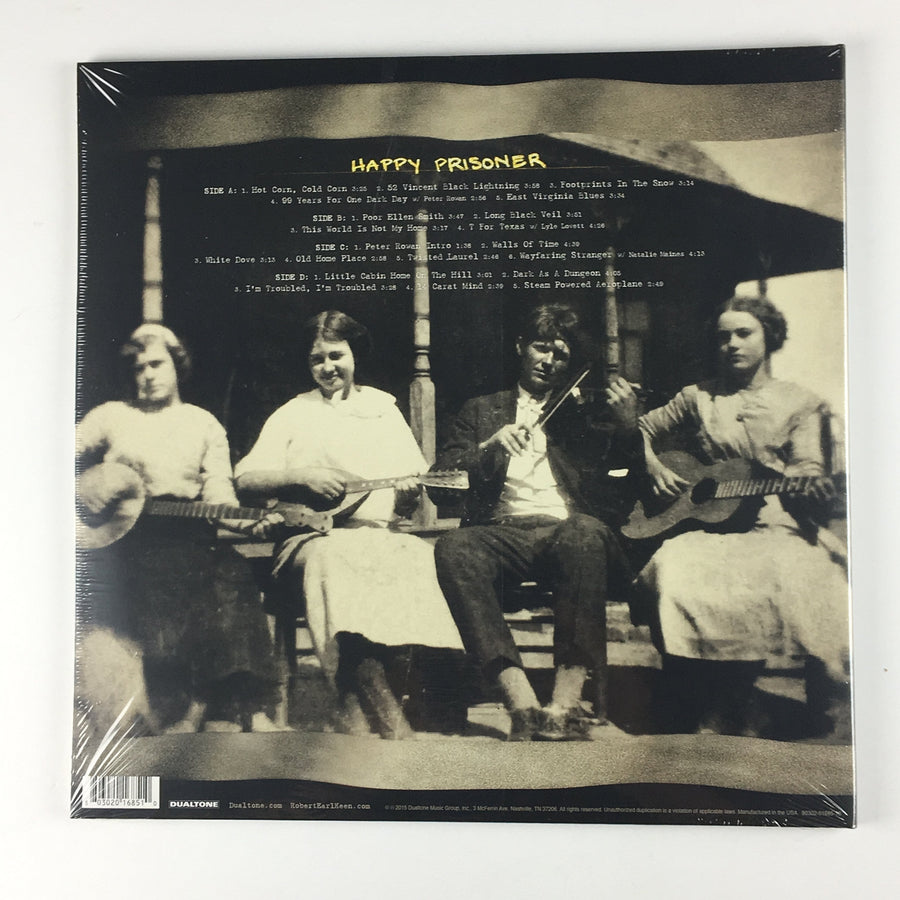 Robert Earl Keen Happy Prisoner New 180 Gram Vinyl 2LP VG+\VG