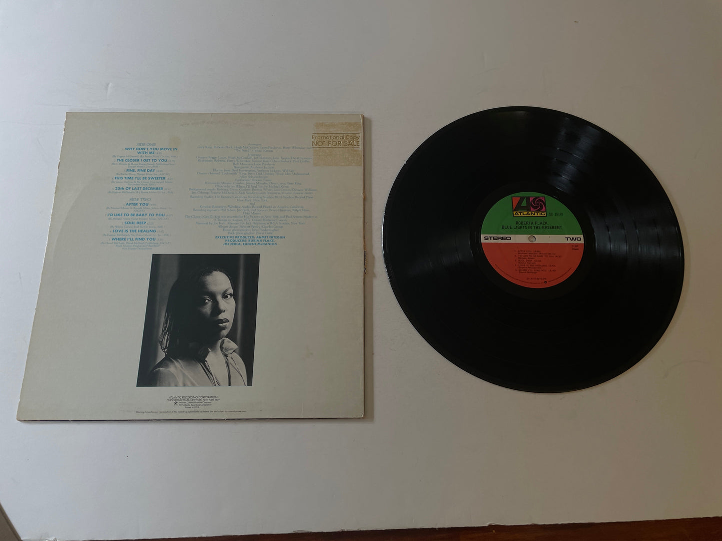 Roberta Flack Blue Lights In The Basement Used Vinyl LP VG+\VG