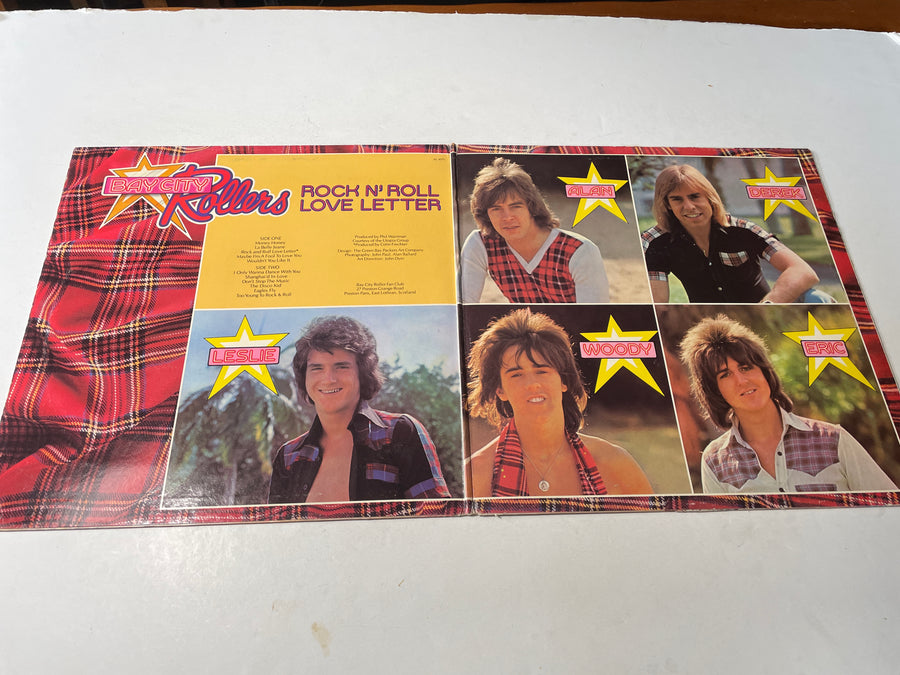 Bay City Rollers Rock N' Roll Love Letter Used Vinyl LP VG+\VG