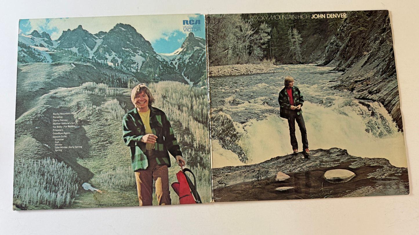 John Denver Rocky Mountain High Used Vinyl LP VG+\VG+