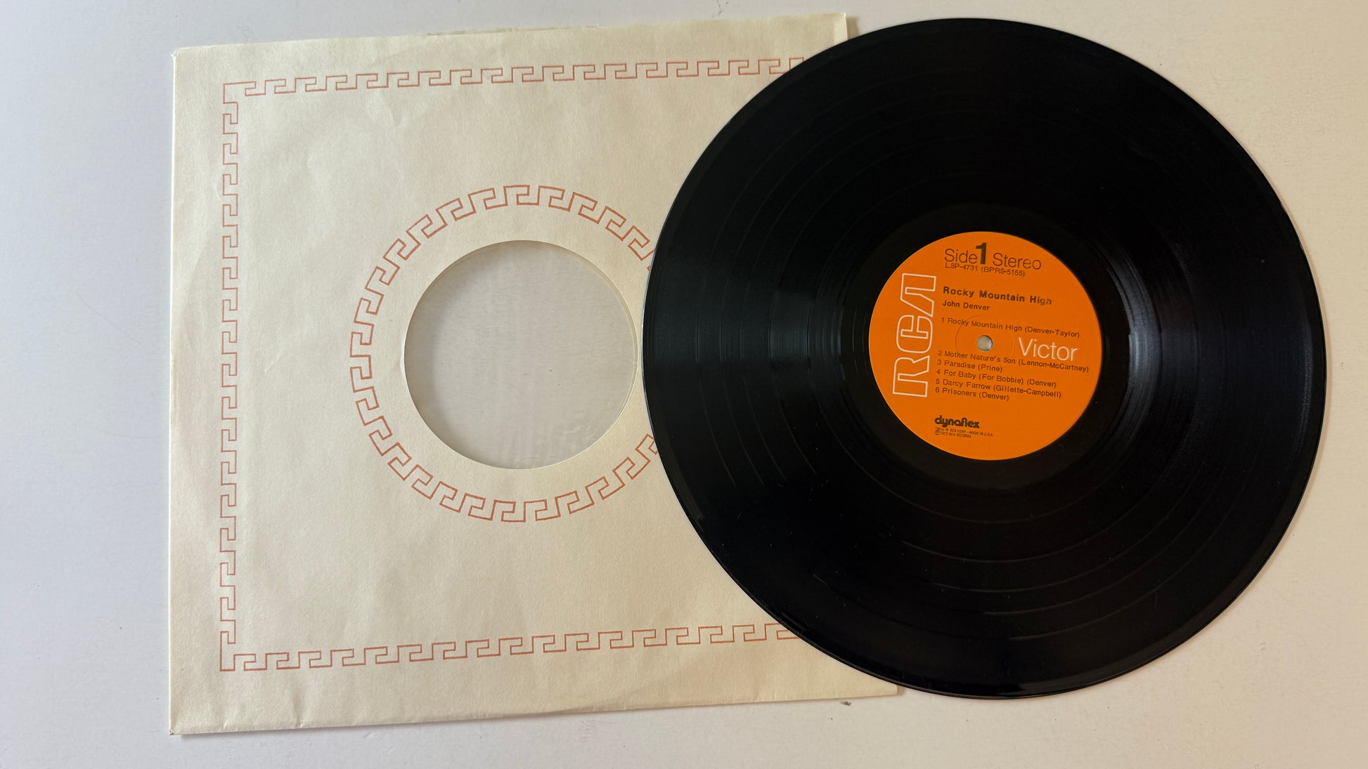 John Denver Rocky Mountain High Used Vinyl LP VG+\VG+