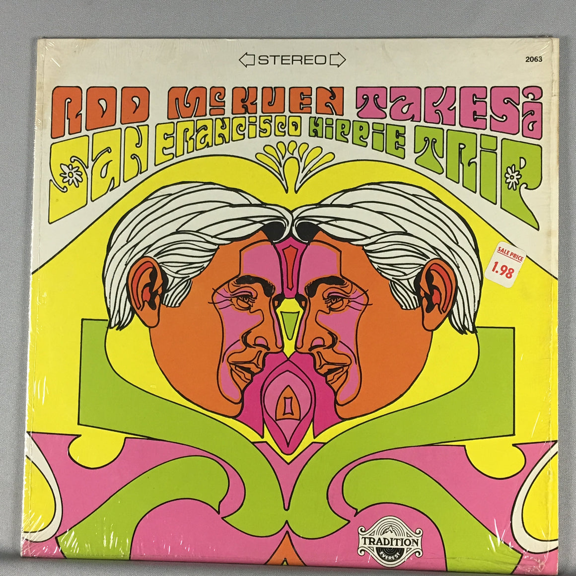 Rod McKuen Rod McKuen Takes A San Francisco Hippie Trip Orig Press Used Vinyl LP VG+\VG+