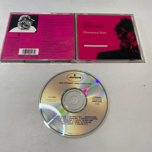 Rod Stewart Downtown Train Used CD VG+\VG+