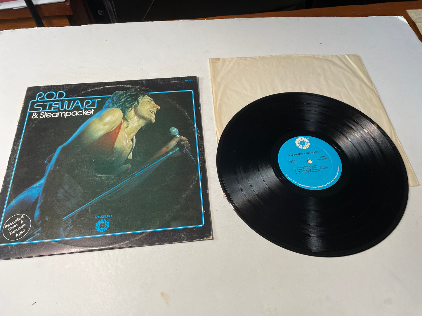 Rod Stewart Rod Stewart & Steampacket Used Vinyl LP VG+\G+