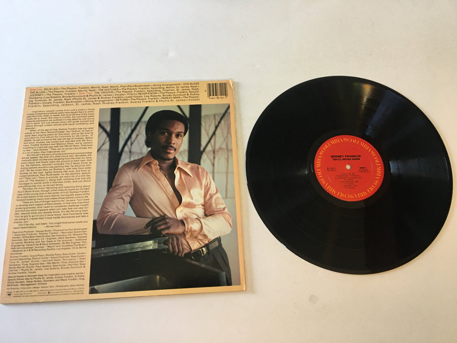 Rodney Franklin You'll Never Know Used Vinyl LP VG+\VG+