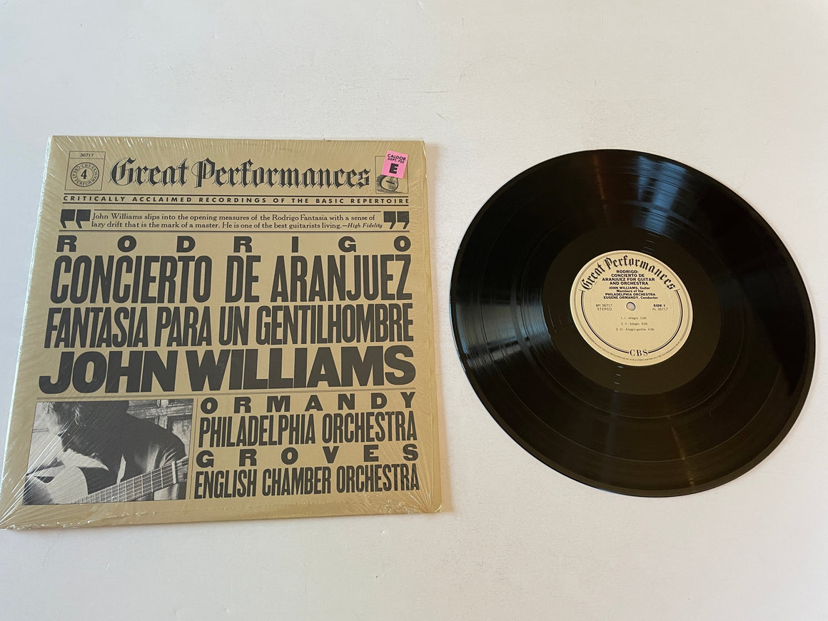 Rodrigo / John Williams Concierto De Aranjuez Used Vinyl LP VG+\VG+