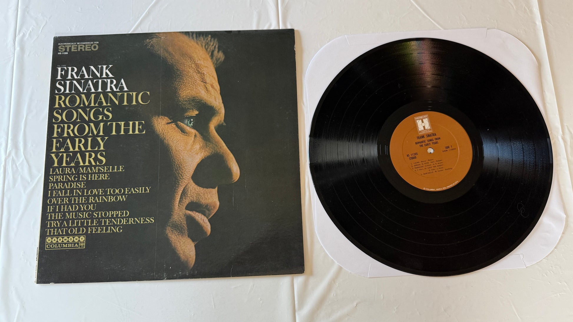 Frank Sinatra Romantic Songs From The Early Years Used Vinyl LP VG+\VG+