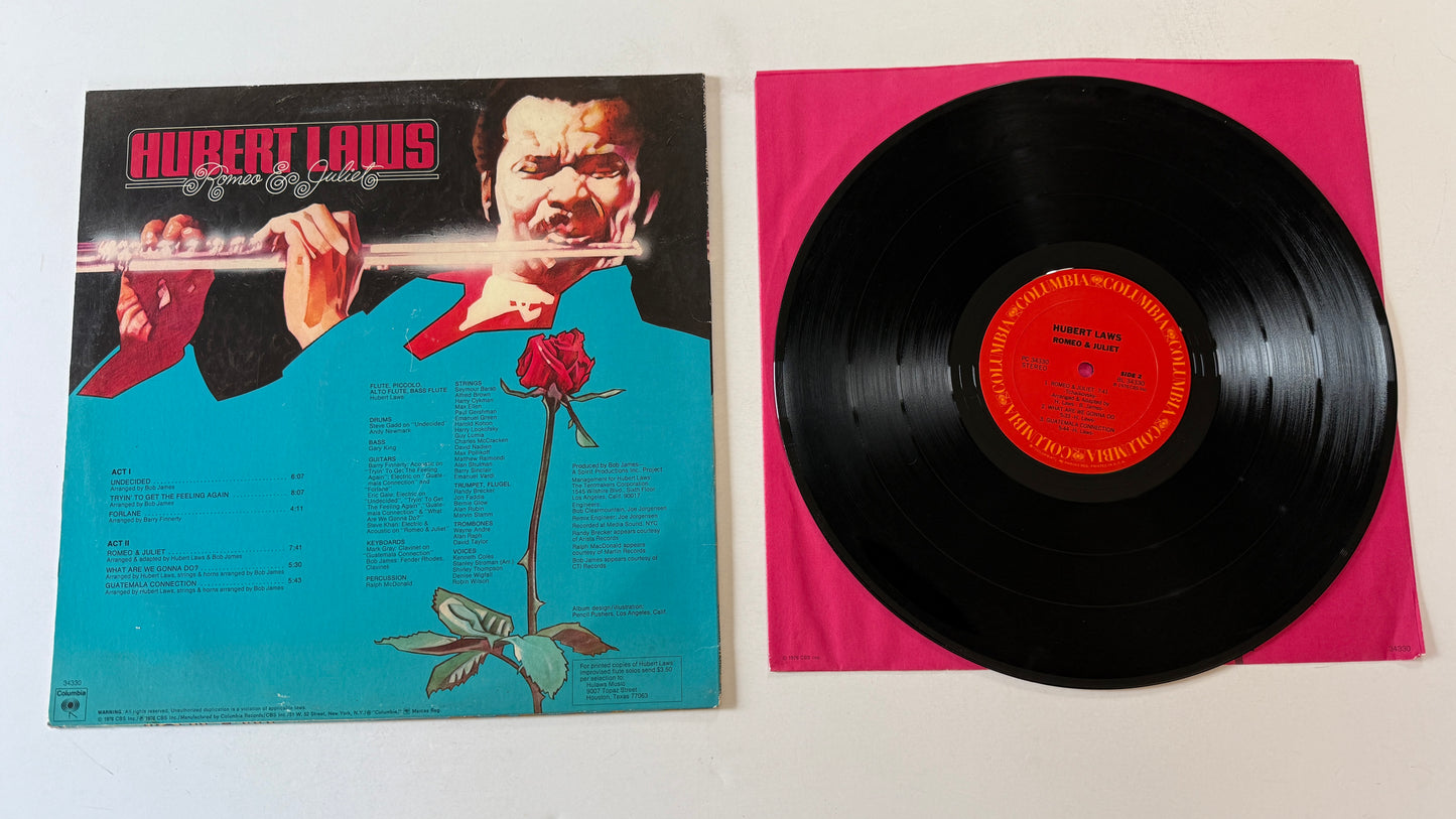 Hubert Laws Romeo & Juliet Used Vinyl LP VG+\VG