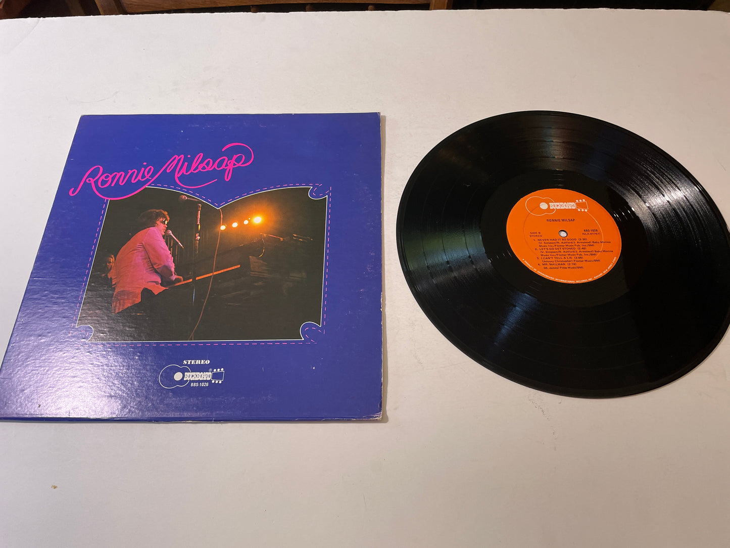 Ronnie Milsap Ronnie Milsap Used Vinyl LP VG+\VG