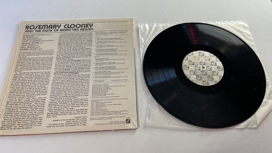 Rosemary Clooney Rosemary Clooney Sings The Music Of Jimmy Van Heusen Used Vinyl LP VG+\VG+