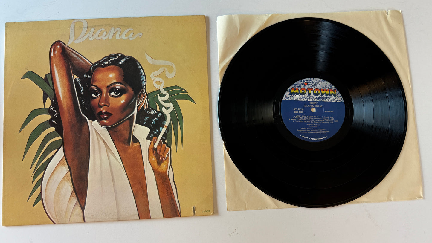 Diana Ross Ross Used Vinyl LP VG+\VG