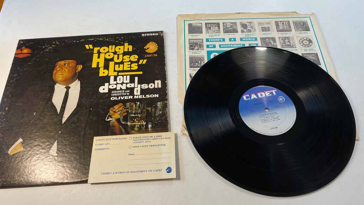 Lou Donaldson Rough House Blues Used Vinyl LP VG\G+