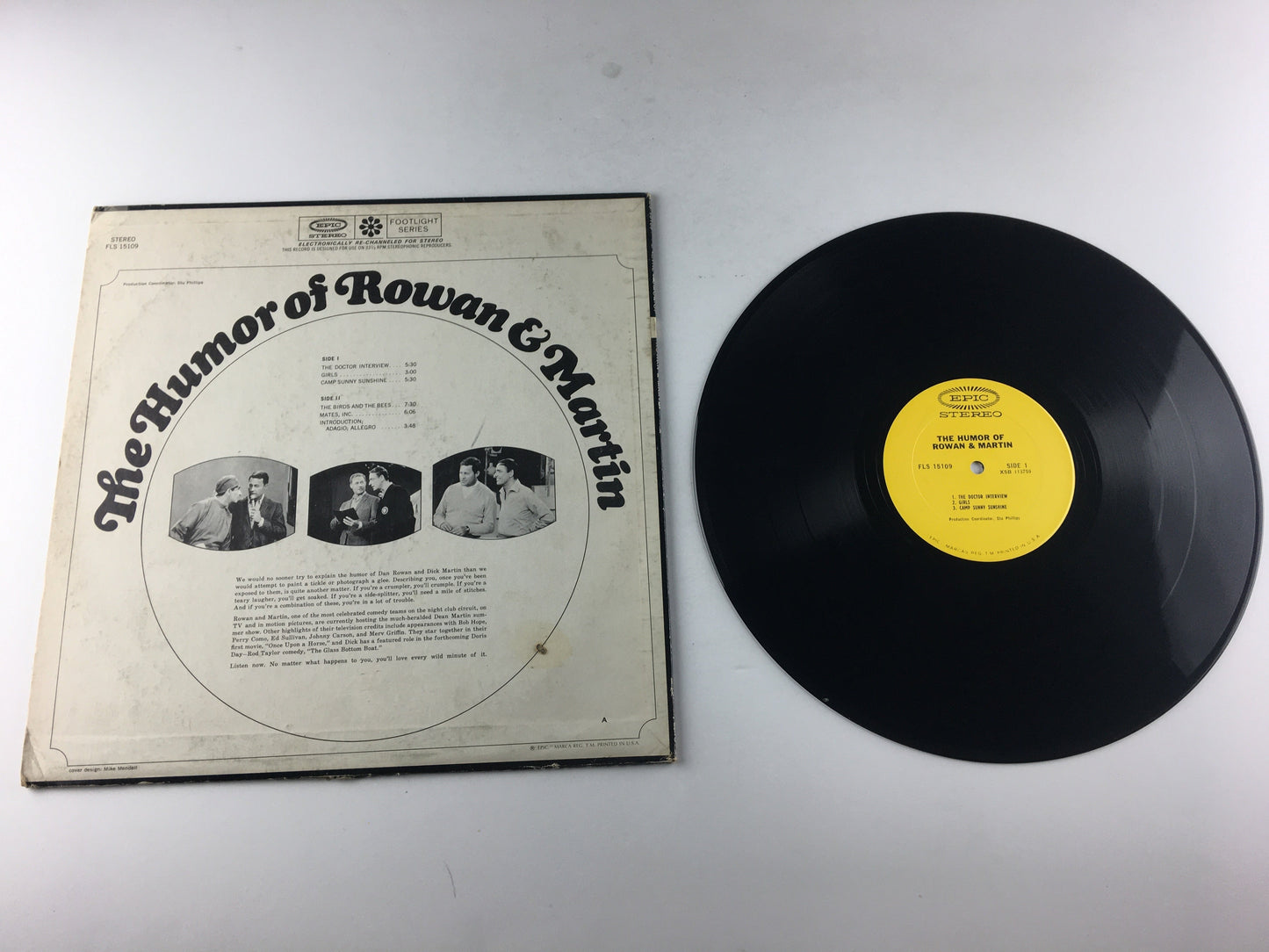 Rowan & Martin The Humor Of Rowan & Martin Used Vinyl LP VG\G