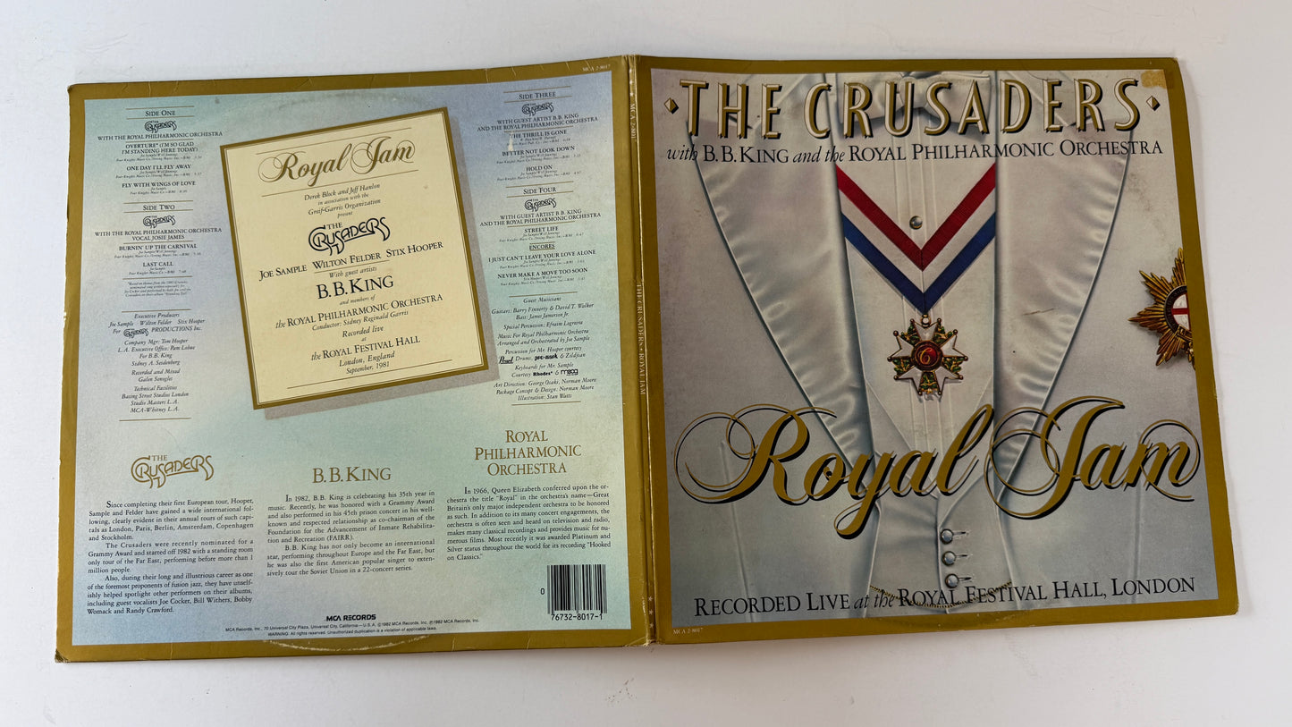 The Crusaders Royal Jam Used Vinyl 2LP VG+\VG