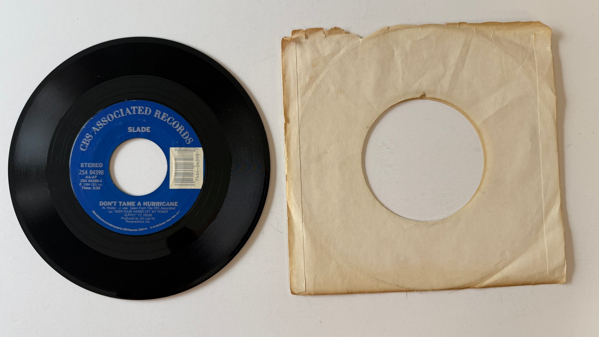 Slade Run Runaway Used 45 RPM 7" Vinyl VG+\