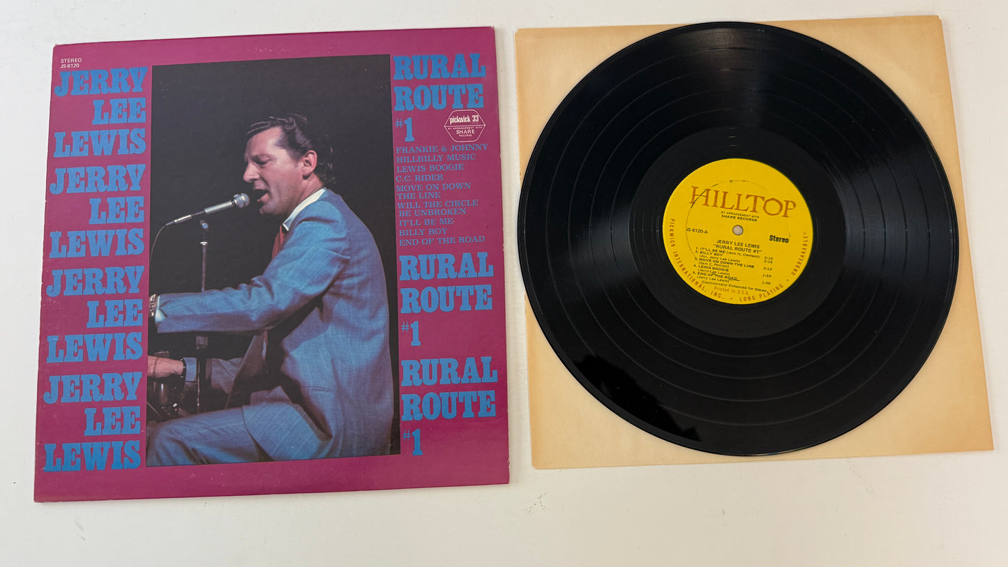 Jerry Lee Lewis Rural Route #1 Used Vinyl LP VG+\VG