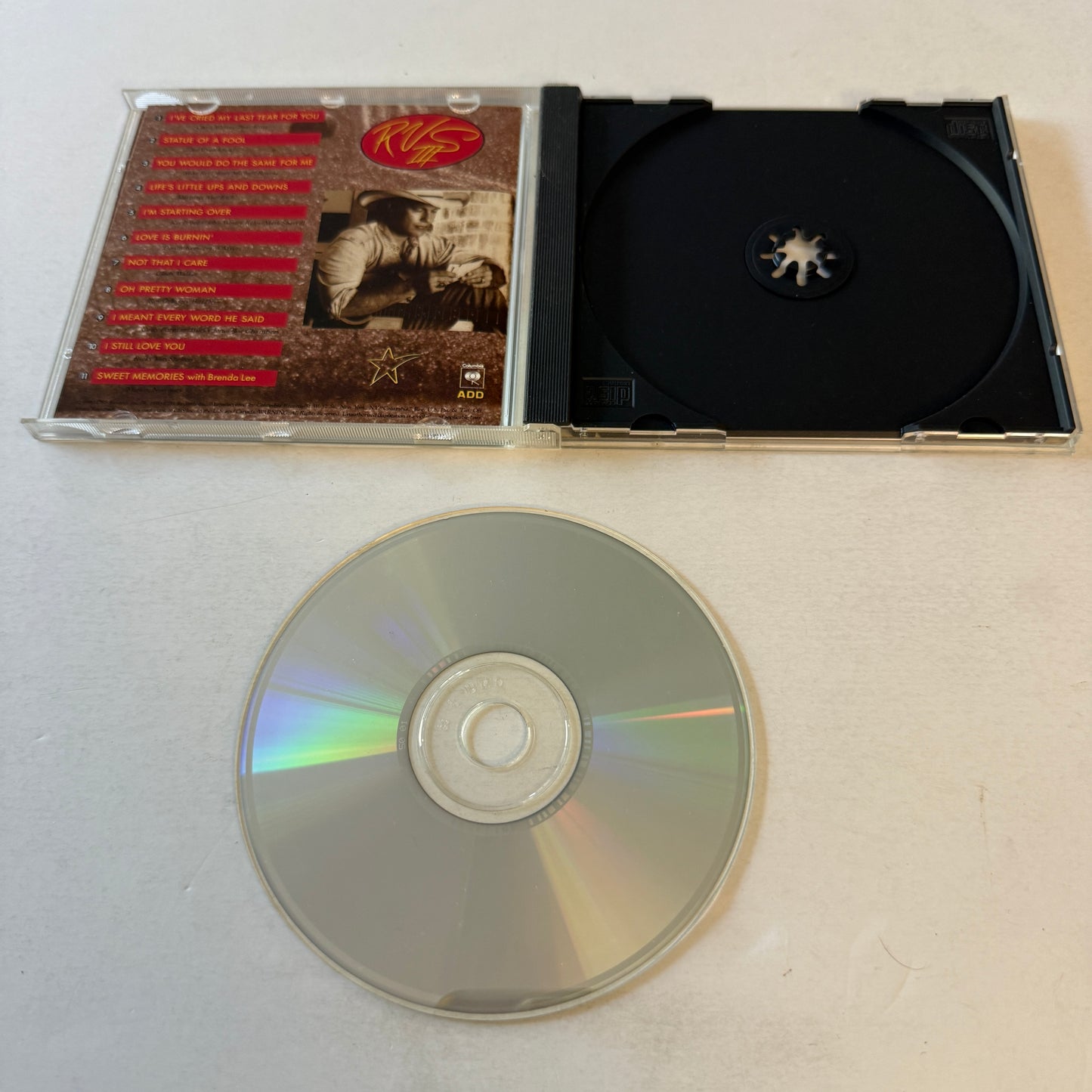 Ricky Van Shelton RVS III Used CD VG+\VG+