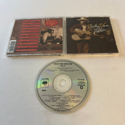 Ricky Van Shelton RVS III Used CD VG+\VG+
