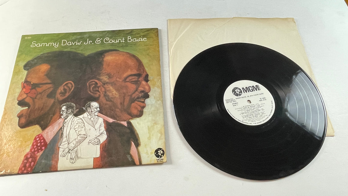 Sammy Davis Jr. Sammy Davis Jr. & Count Basie Used Vinyl LP VG+\VG