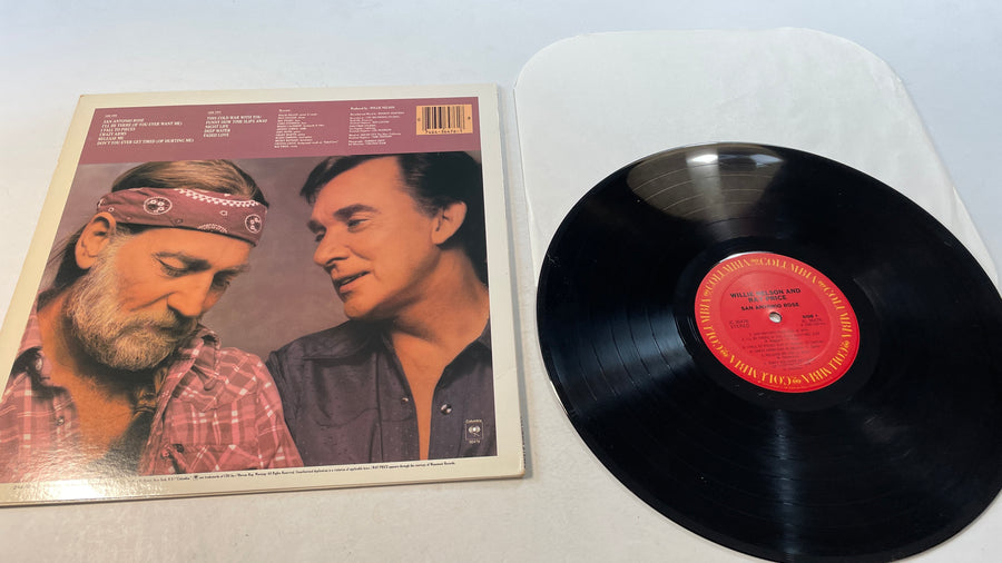 Willie Nelson & Ray Price San Antonio Rose Used Vinyl LP VG+\VG+