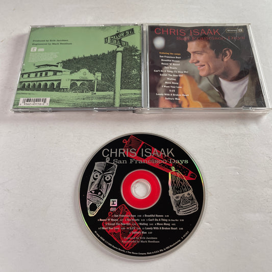 Chris Isaak San Francisco Days Used CD VG+\VG