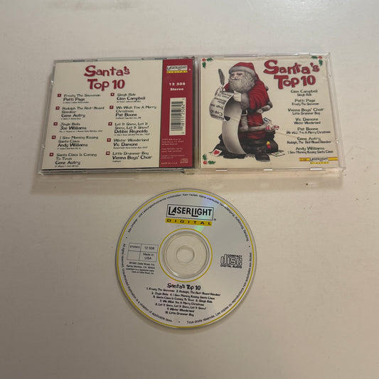 Various Santa's Top 10 Used CD VG+\VG