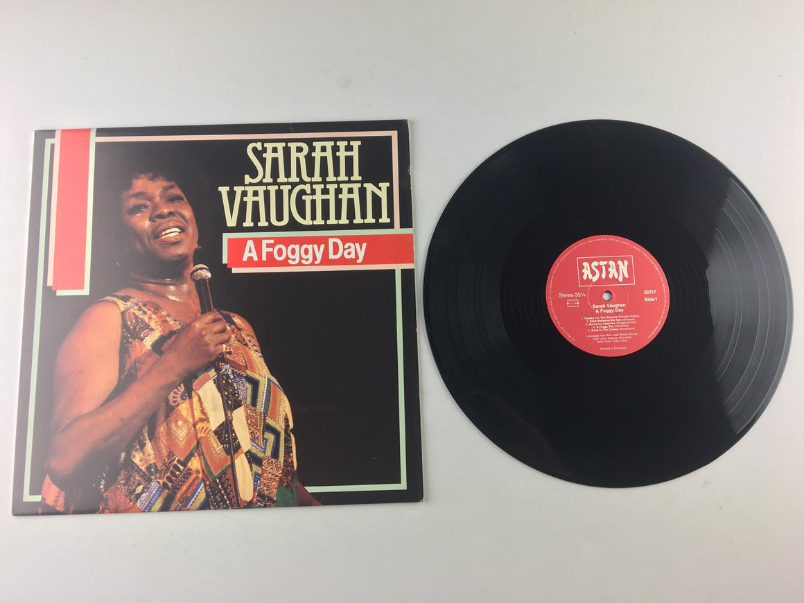 Sarah Vaughan A Foggy Day Used Vinyl LP VG+\VG+