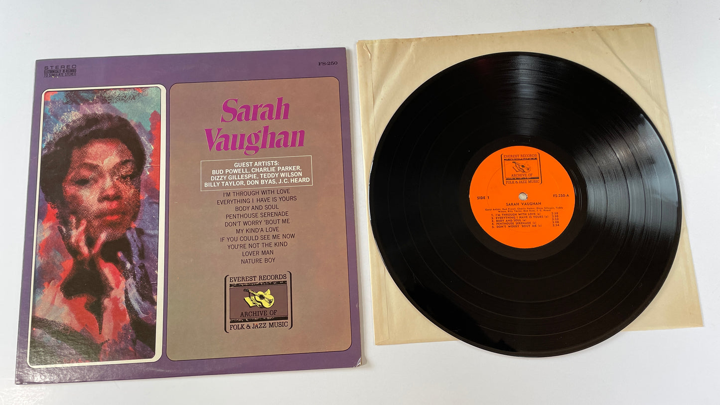 Sarah Vaughan Sarah Vaughan Used Vinyl LP VG+\VG+