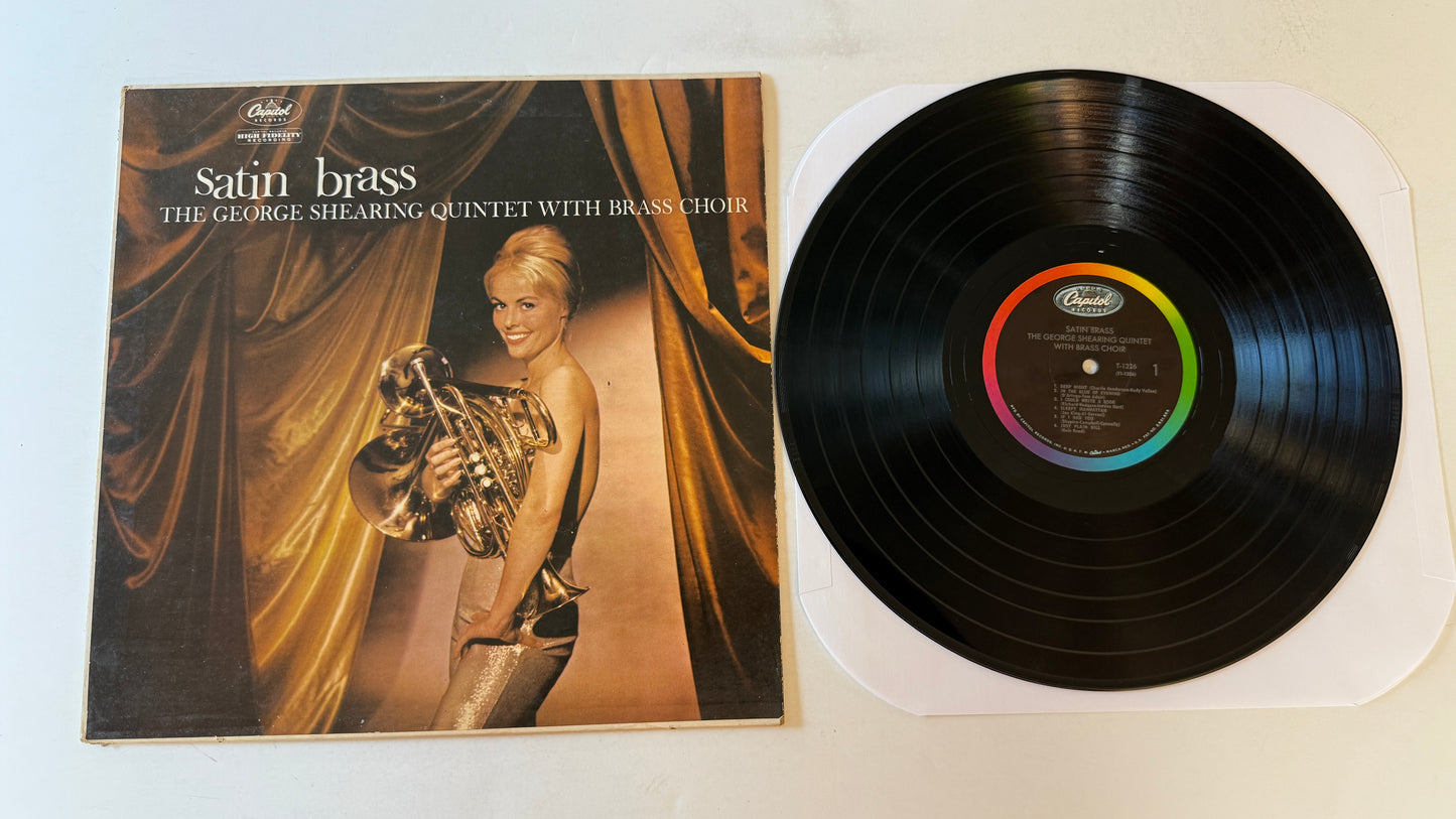 The George Shearing Quintet Satin Brass Used Vinyl LP VG+\VG