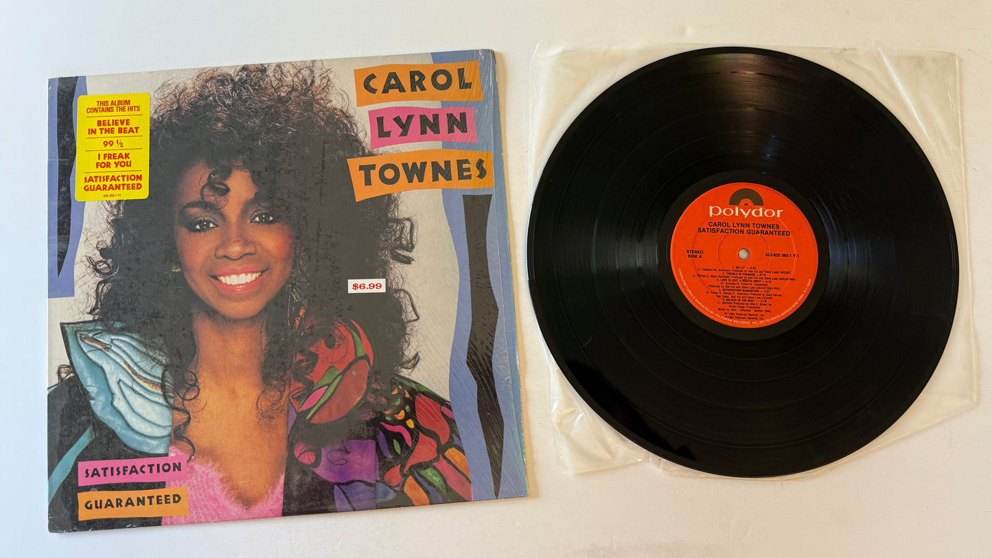 Carol Lynn Townes Satisfaction Guaranteed Used Vinyl LP VG+\VG+