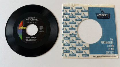 Gary Lewis & The Playboys Save Your Heart For Me Used 45 RPM 7" Vinyl VG+\VG