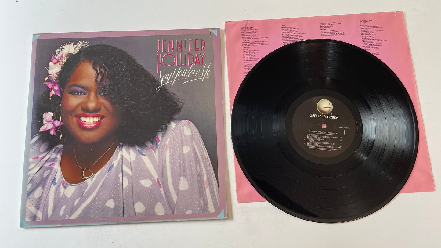 Jennifer Holliday Say You Love Me Used Vinyl LP VG+\VG