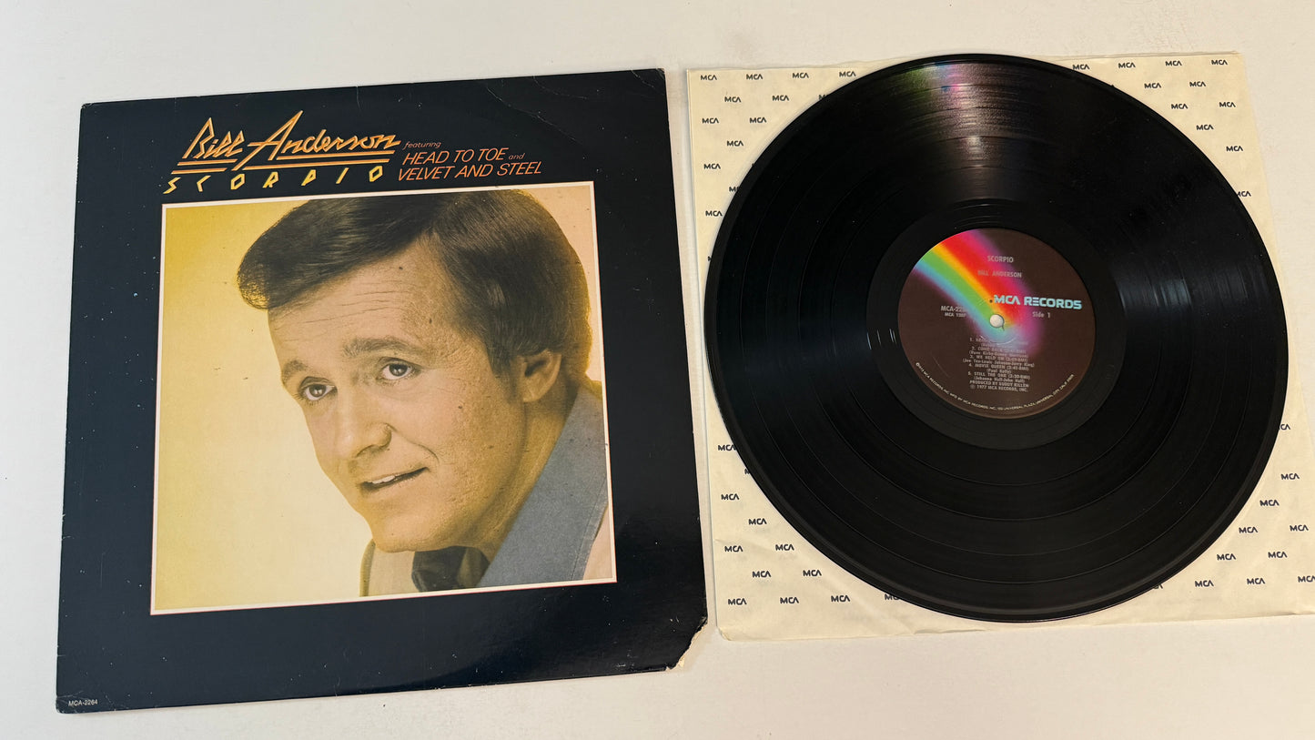 Bill Anderson Scorpio Used Vinyl LP VG+\VG