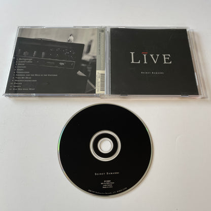 Live Secret Samadhi Used CD VG+\VG