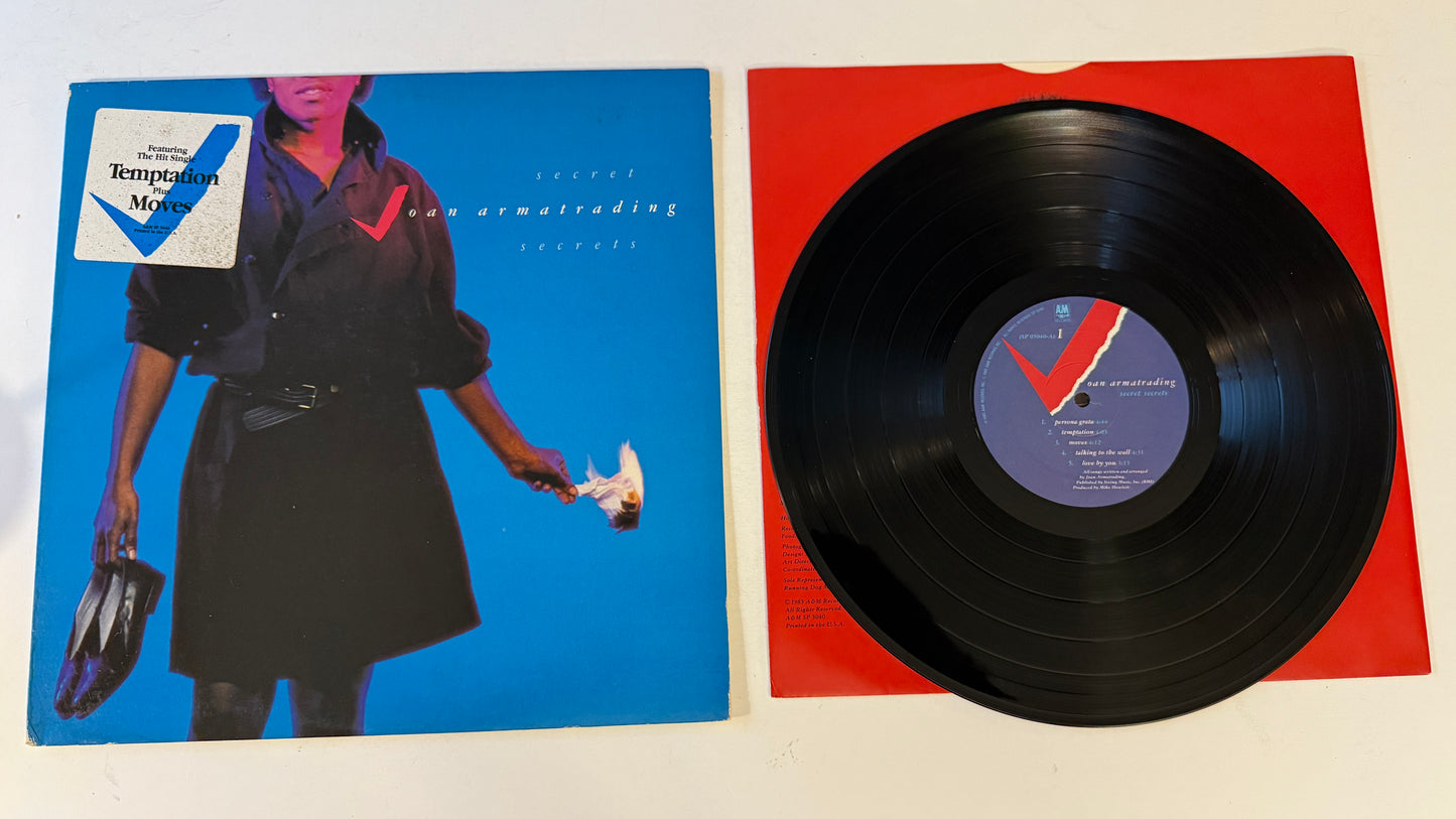 Joan Armatrading Secret Secrets Used Vinyl LP VG+\VG