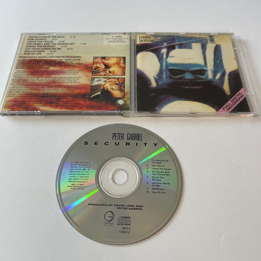 Peter Gabriel Security Used CD VG+\VG