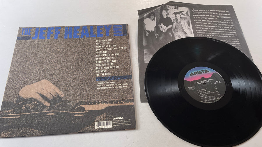 The Jeff Healey Band See The Light Used Vinyl LP VG+\VG+
