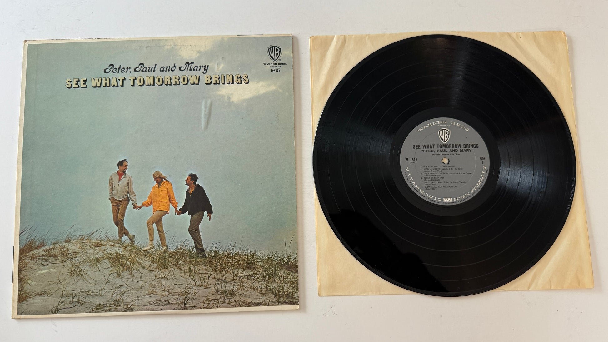 Peter, Paul & Mary See What Tomorrow Brings Used Vinyl LP VG+\VG