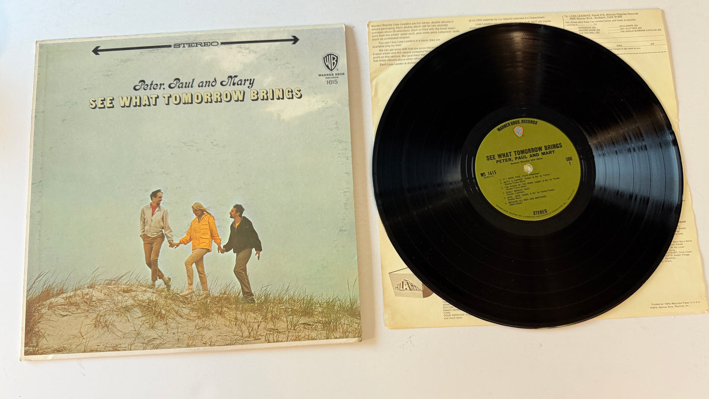 Peter, Paul & Mary See What Tomorrow Brings Used Vinyl LP VG+\VG