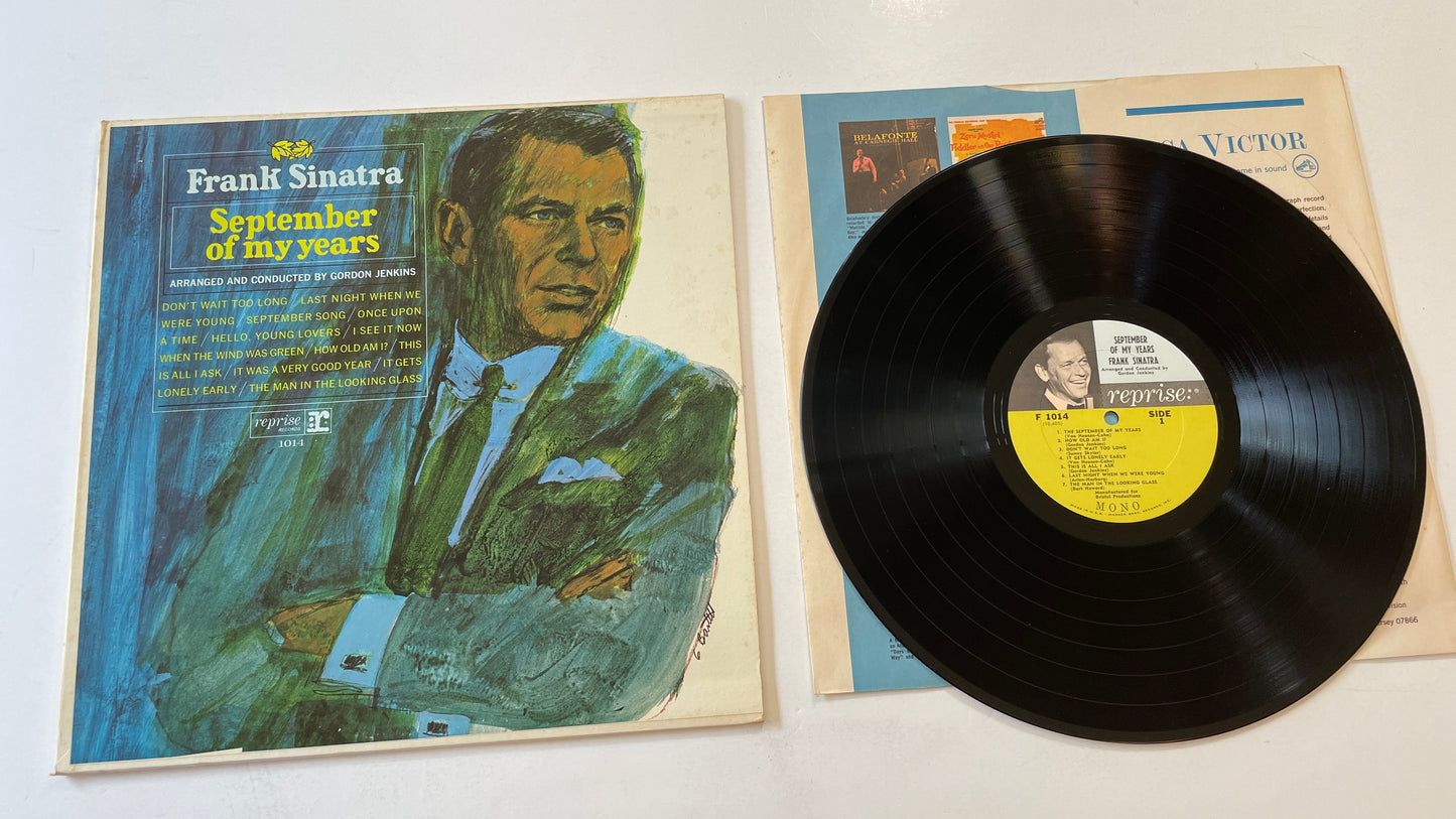 Frank Sinatra September Of My Years Used Vinyl LP VG+\VG+