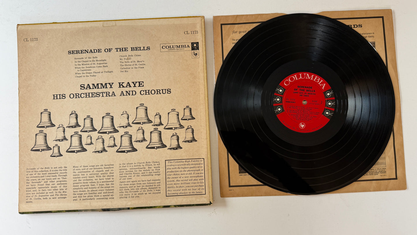 Sammy Kaye And His Orchestra Serenade of the Bells Used Vinyl LP VG+\G+