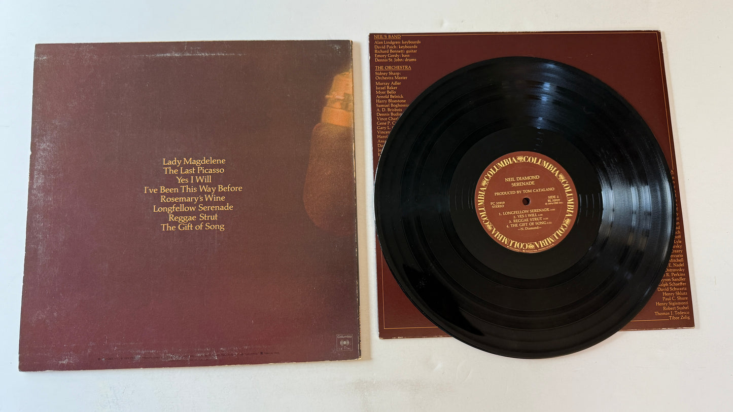 Neil Diamond Serenade Used Vinyl LP VG+\VG