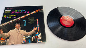 Sergio Franchi Broadway...I Love You Used Vinyl LP VG+\VG+