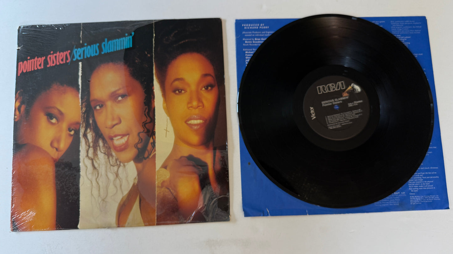 Pointer Sisters Serious Slammin' Used Vinyl LP VG+\VG