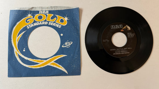 Elvis Presley Shake, Rattle And Roll / Lawdy Miss Clawdy Used 45 RPM 7" Vinyl VG+\
