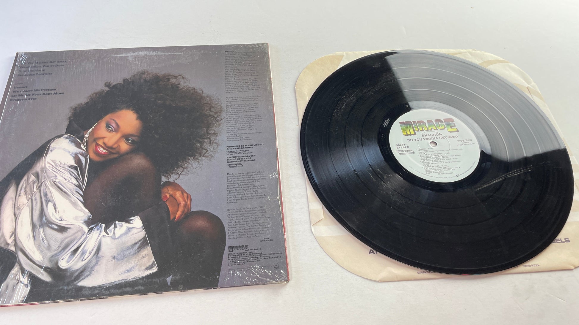 Shannon Do You Wanna Get Away Used Vinyl LP VG+\VG+