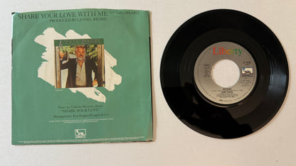 Kenny Rogers Share Your Love With Me / Greybeard Used 45 RPM 7" Vinyl VG+\