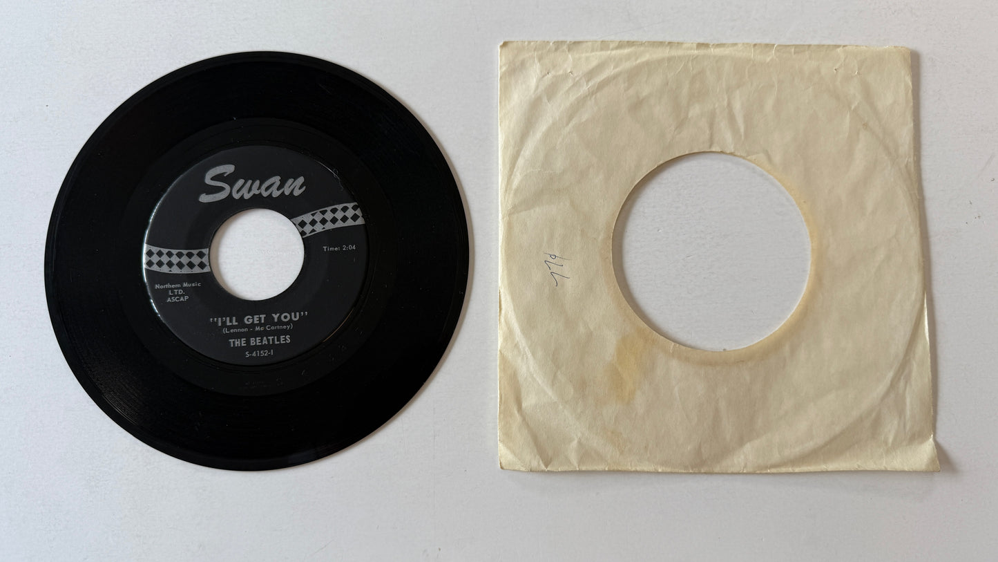 The Beatles She Loves You Used 45 RPM 7" Vinyl VG+\VG