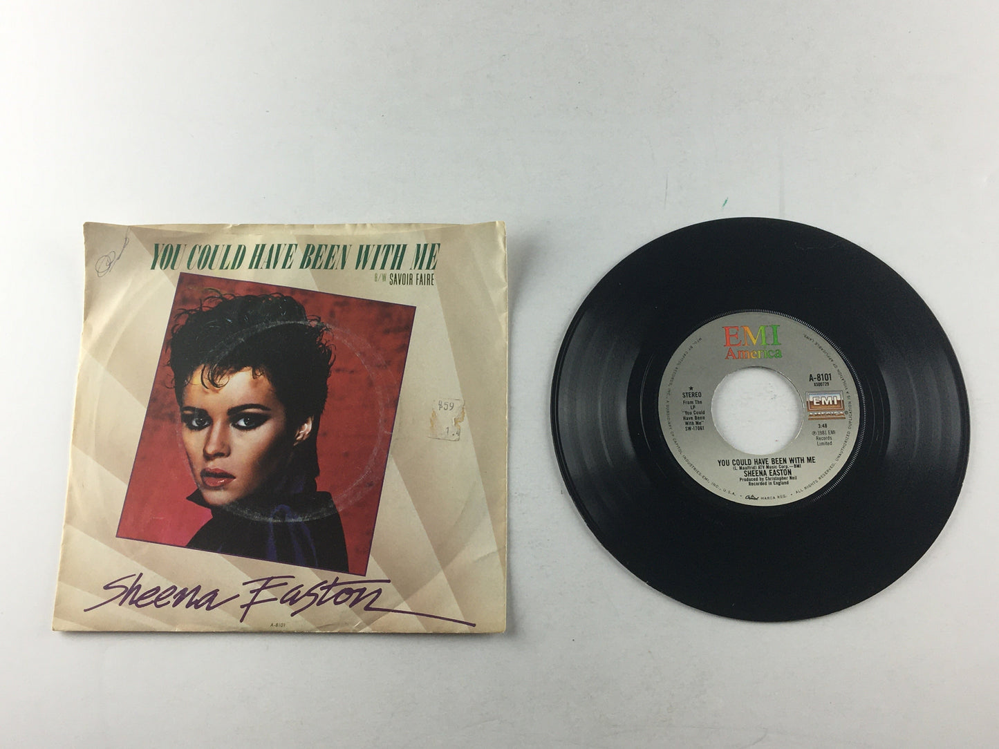 Sheena Easton You Could Have Been With Me Used 45 RPM 7" Vinyl VG\VG