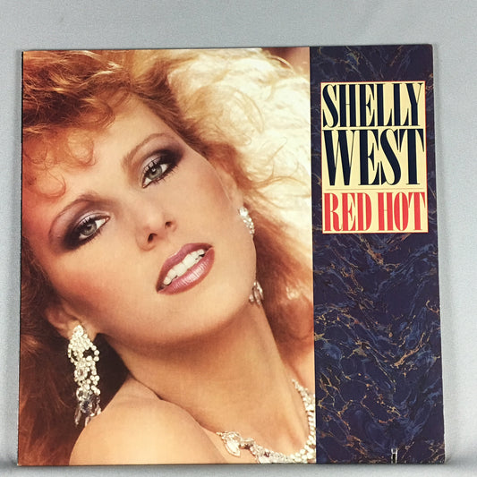 Shelly West ‎ Red Hot Orig Press Used Vinyl LP VG+\VG+